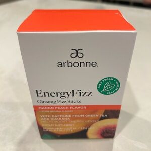 Arbonne Mango Peach Fizz Sticks Unopened!!